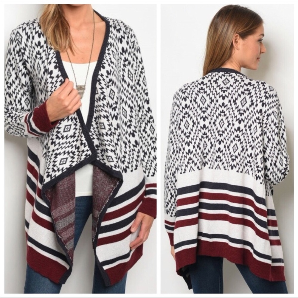 Honey Punch Wrap Around Sweater! Heavy and Warm!! - Picture 3 of 6
